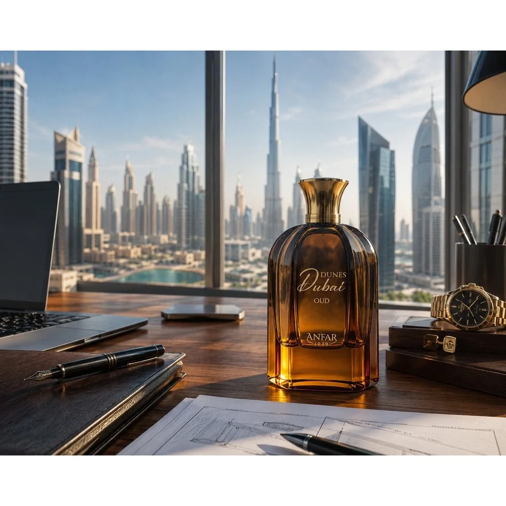 Anfar Dunes Dubai Oud Luxury Middle Eastern Men's Fragrance 3.4 oz
